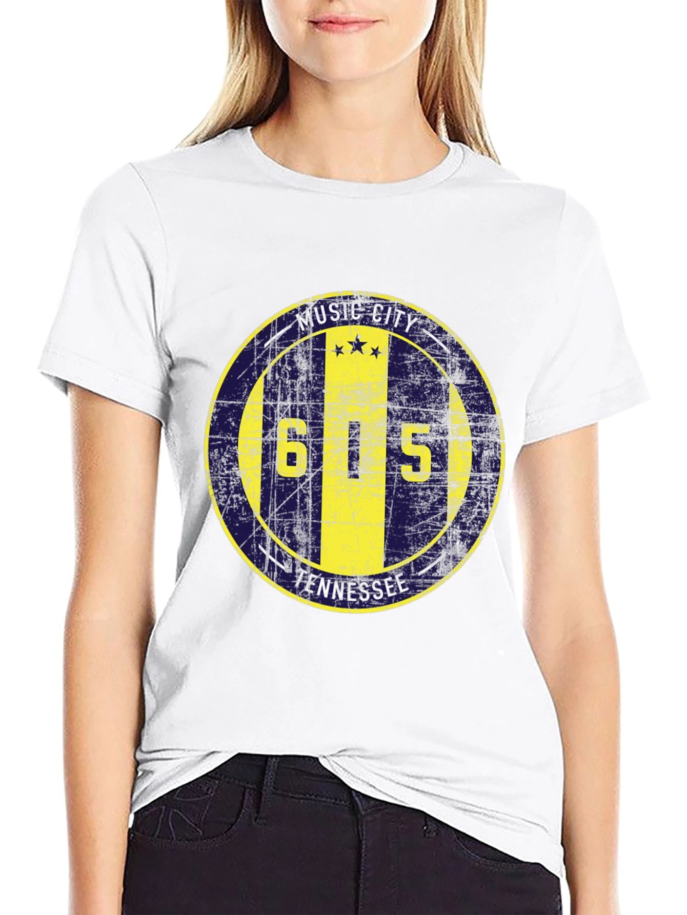 Music City Tennessee 615 T-Shirt