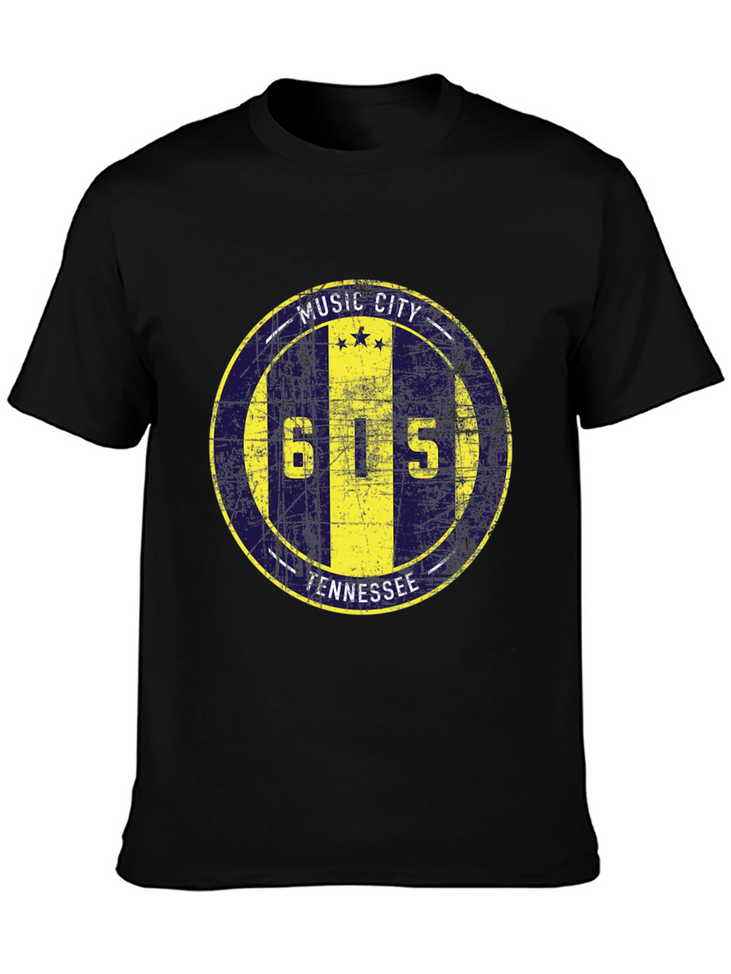Music City Tennessee 615 T-Shirt