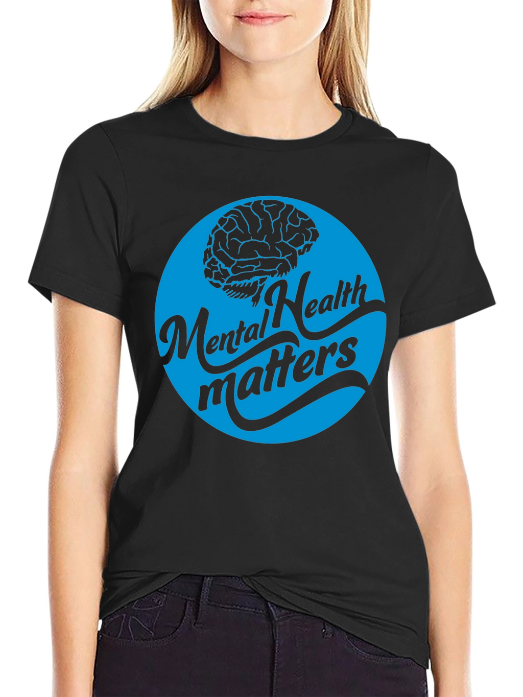 Mental Health Matters Black T-Shirt