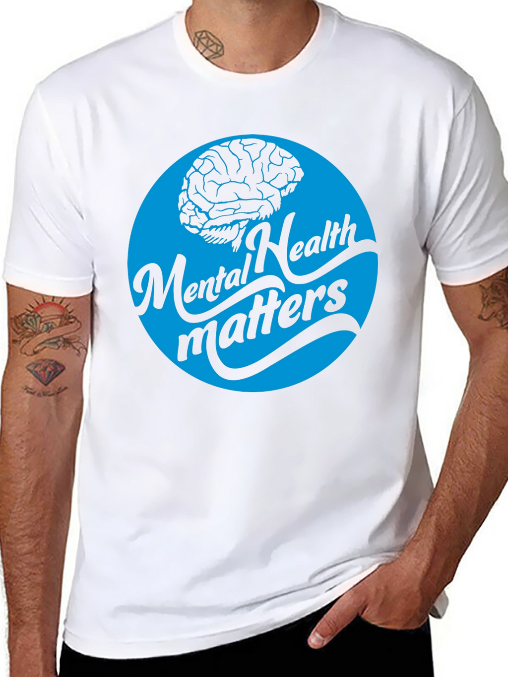 Mental Health Matters Black T-Shirt