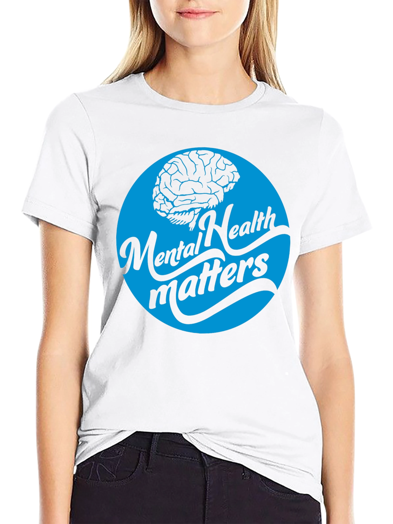 Mental Health Matters Black T-Shirt