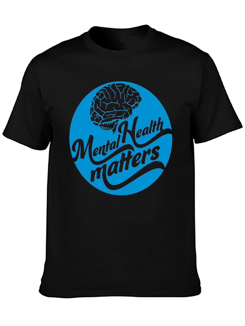 Mental Health Matters Black T-Shirt