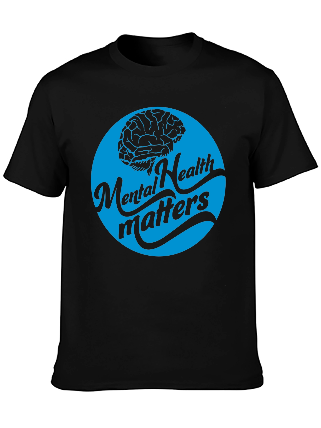 Mental Health Matters Black T-Shirt