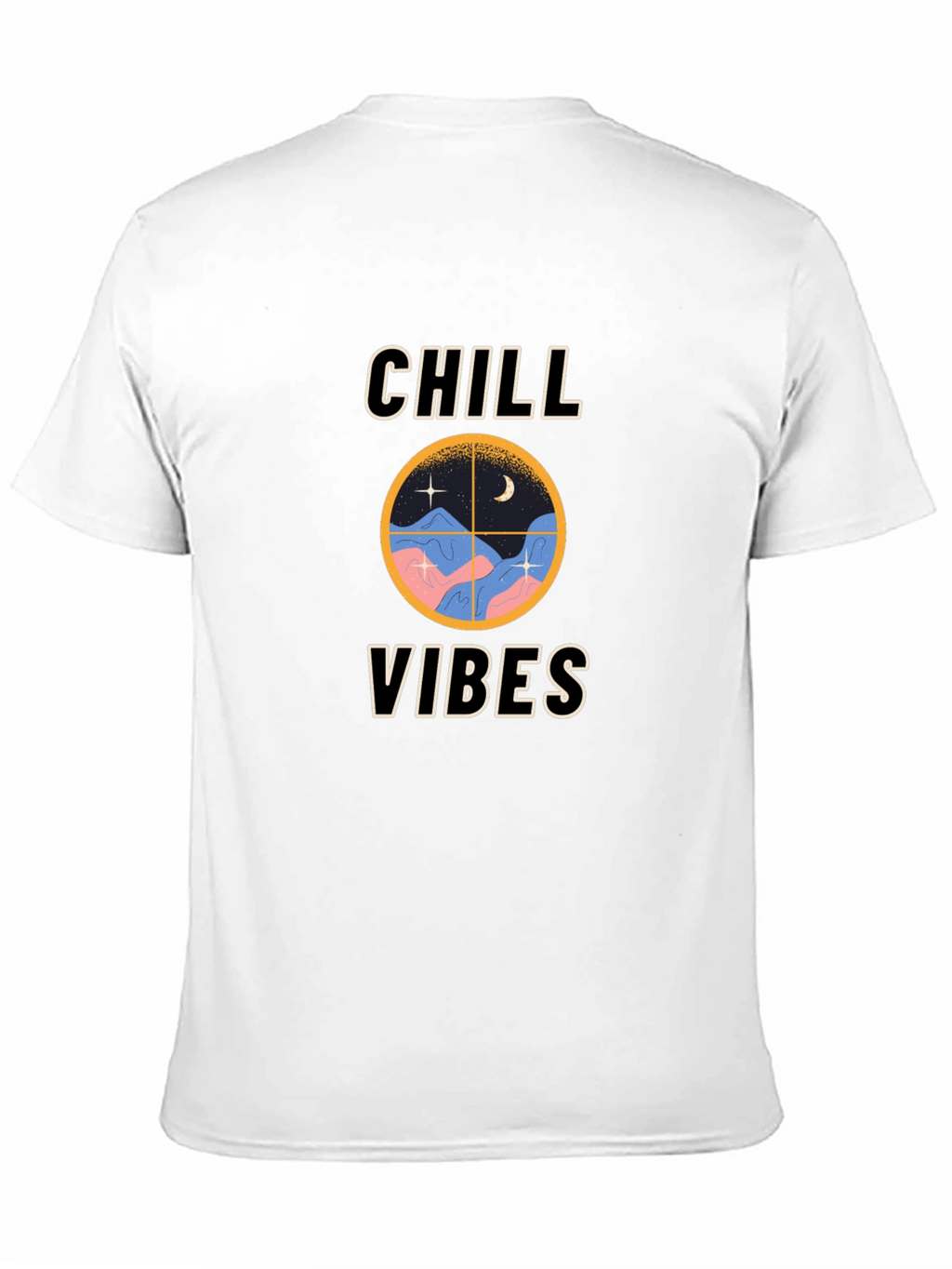 Chill Vibes Graphic T-Shirt - Relaxed Fit