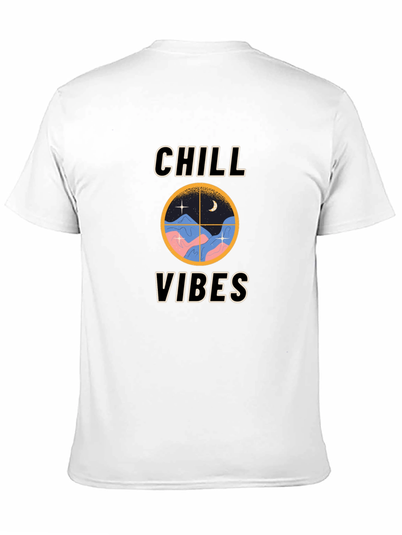 Chill Vibes Graphic T-Shirt - Relaxed Fit