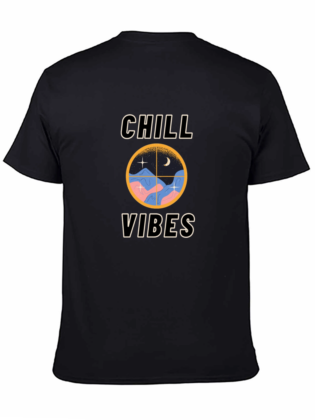 Chill Vibes Graphic T-Shirt - Relaxed Fit