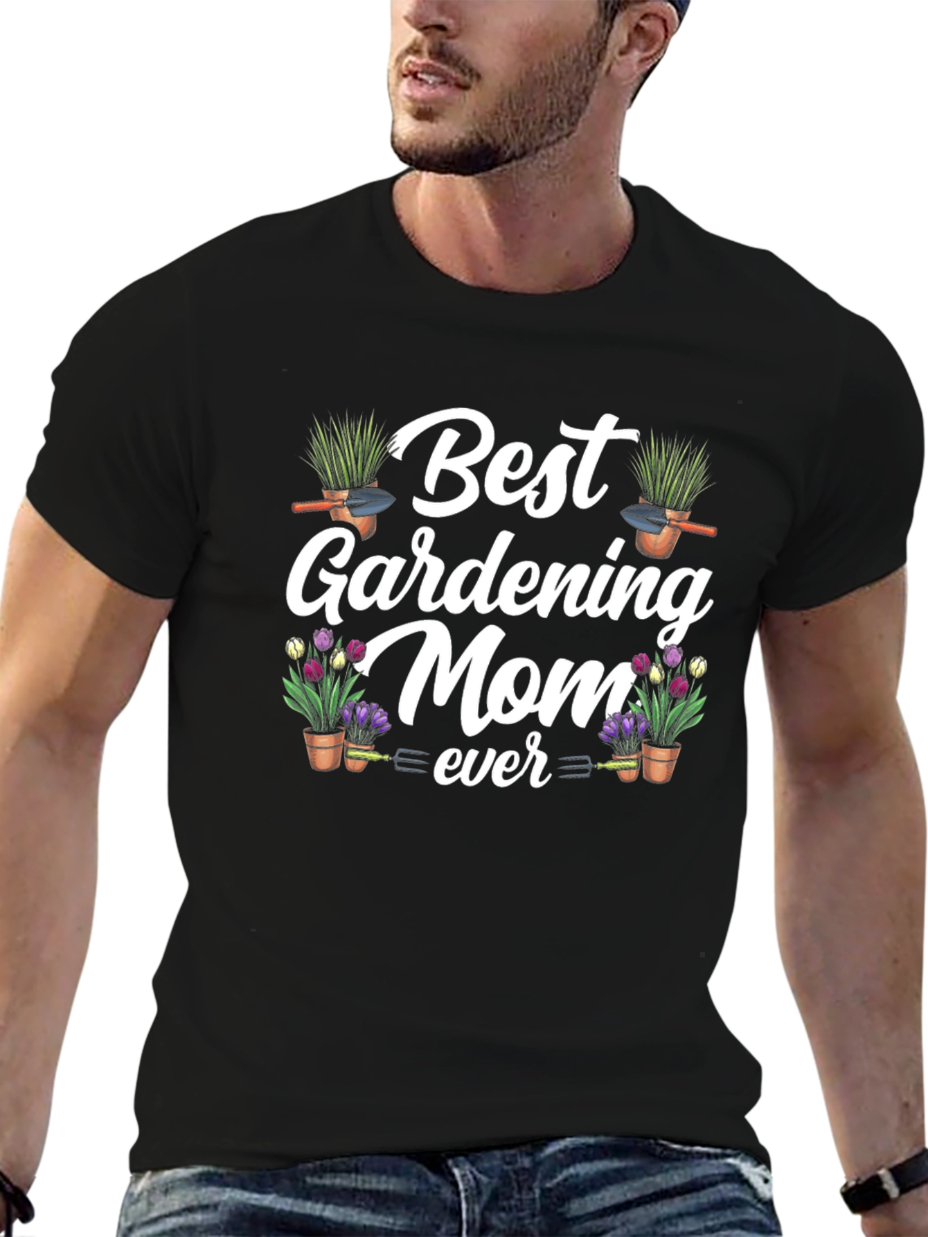 Best Gardening Mom Ever Graphic T-Shirt