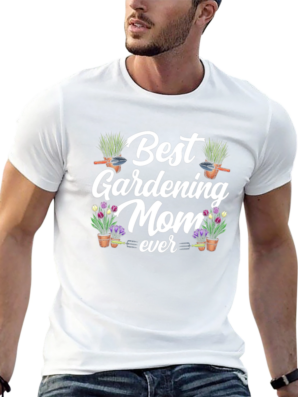 Best Gardening Mom Ever Graphic T-Shirt
