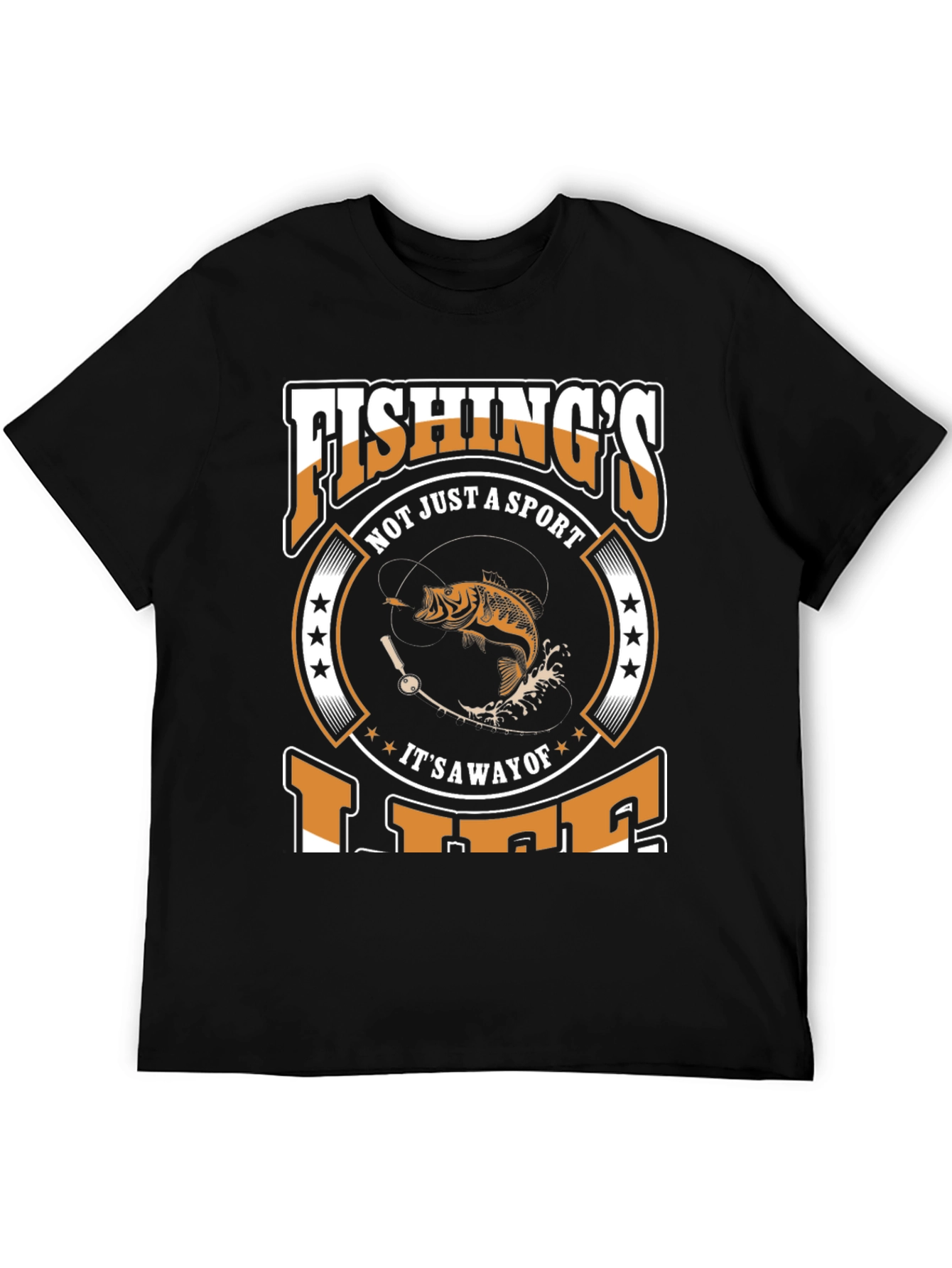 Fishings Not Just A Sport Black T-Shirt