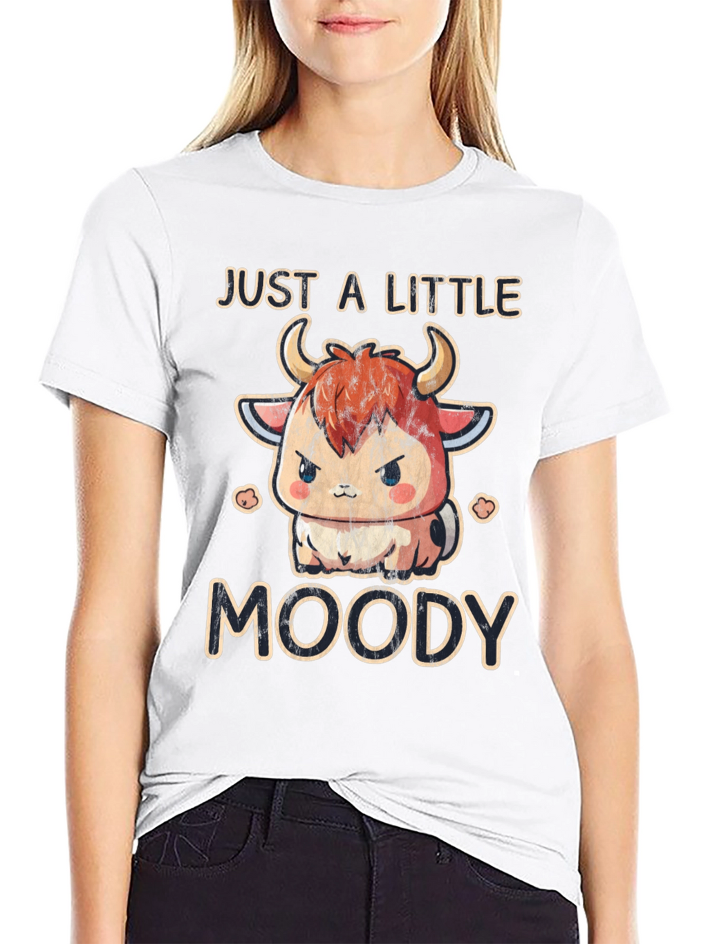 Just a Little Moody Cow T-Shirt