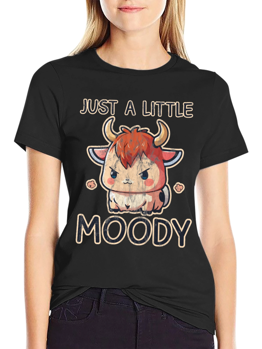 Just a Little Moody Cow T-Shirt