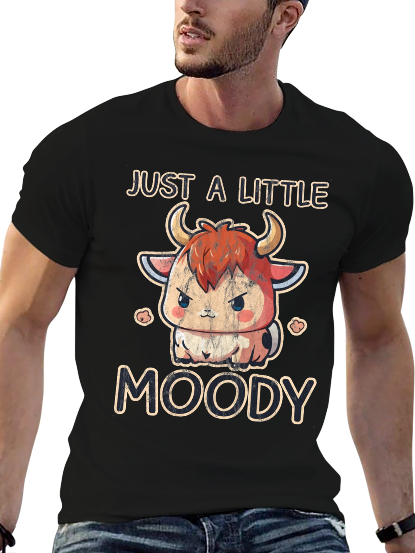 Just a Little Moody Cow T-Shirt