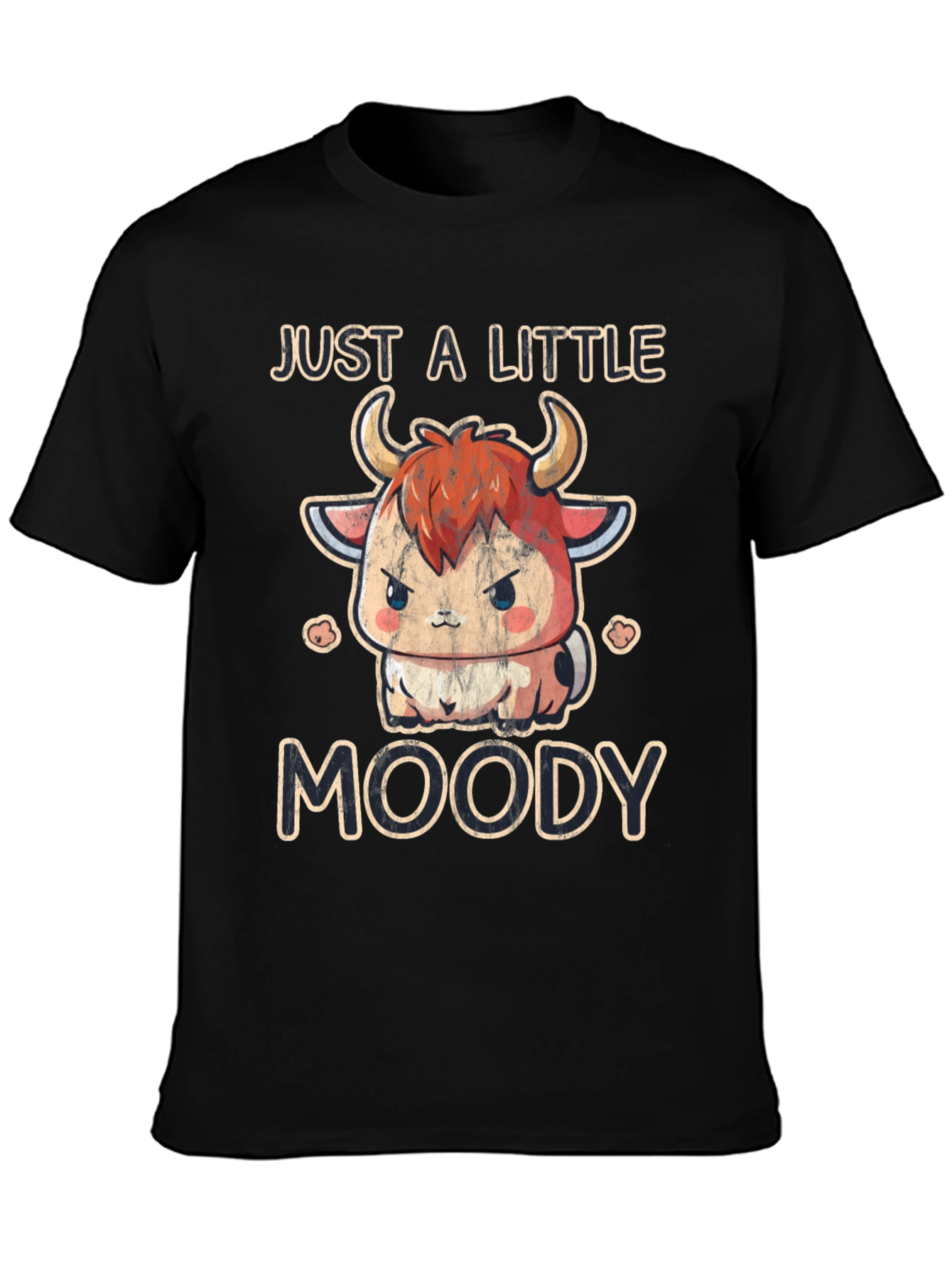 Just a Little Moody Cow T-Shirt