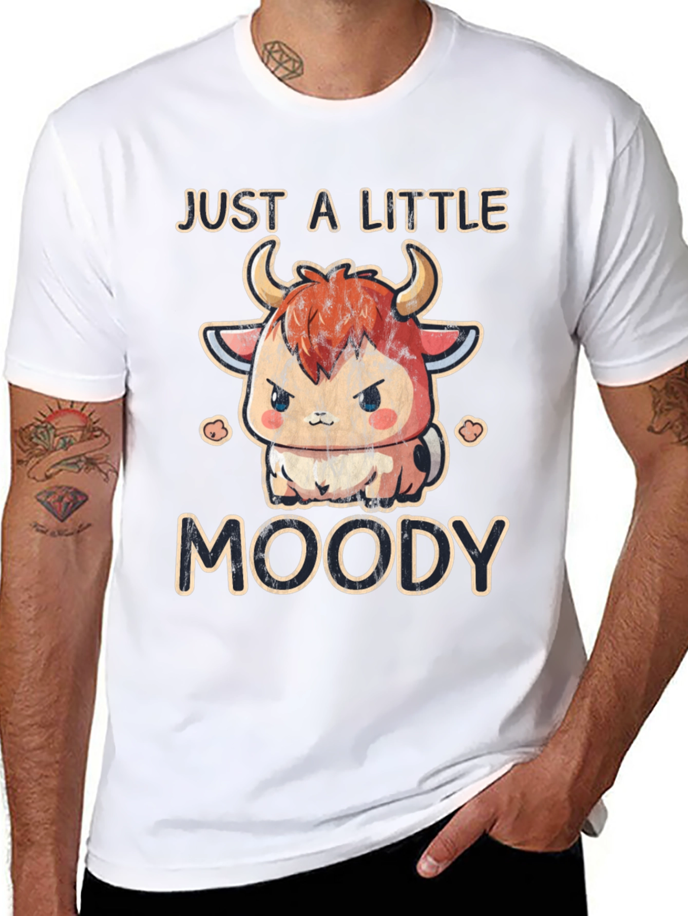 Just a Little Moody Cow T-Shirt