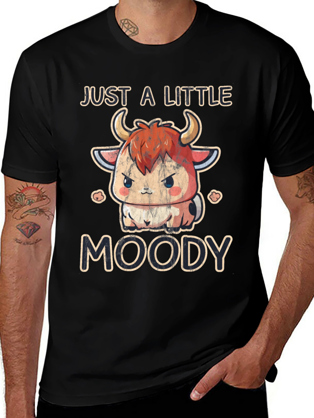 Just a Little Moody Cow T-Shirt