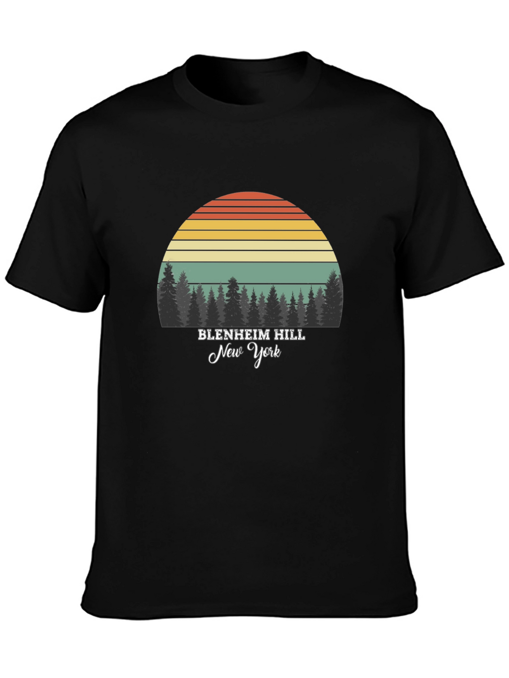 Blenheim Hill New York Graphic T-Shirt