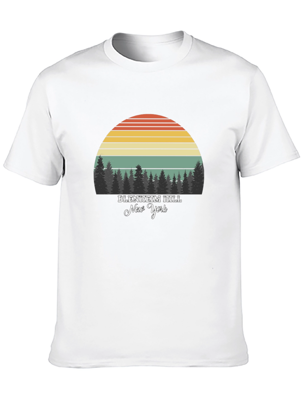 Blenheim Hill New York Graphic T-Shirt