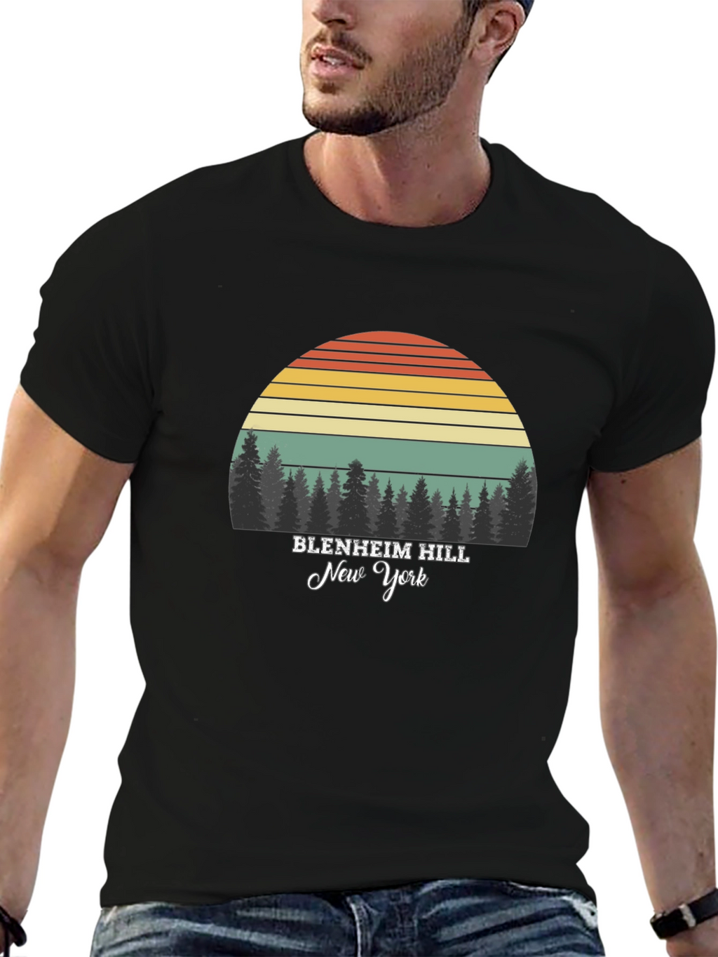 Blenheim Hill New York Graphic T-Shirt