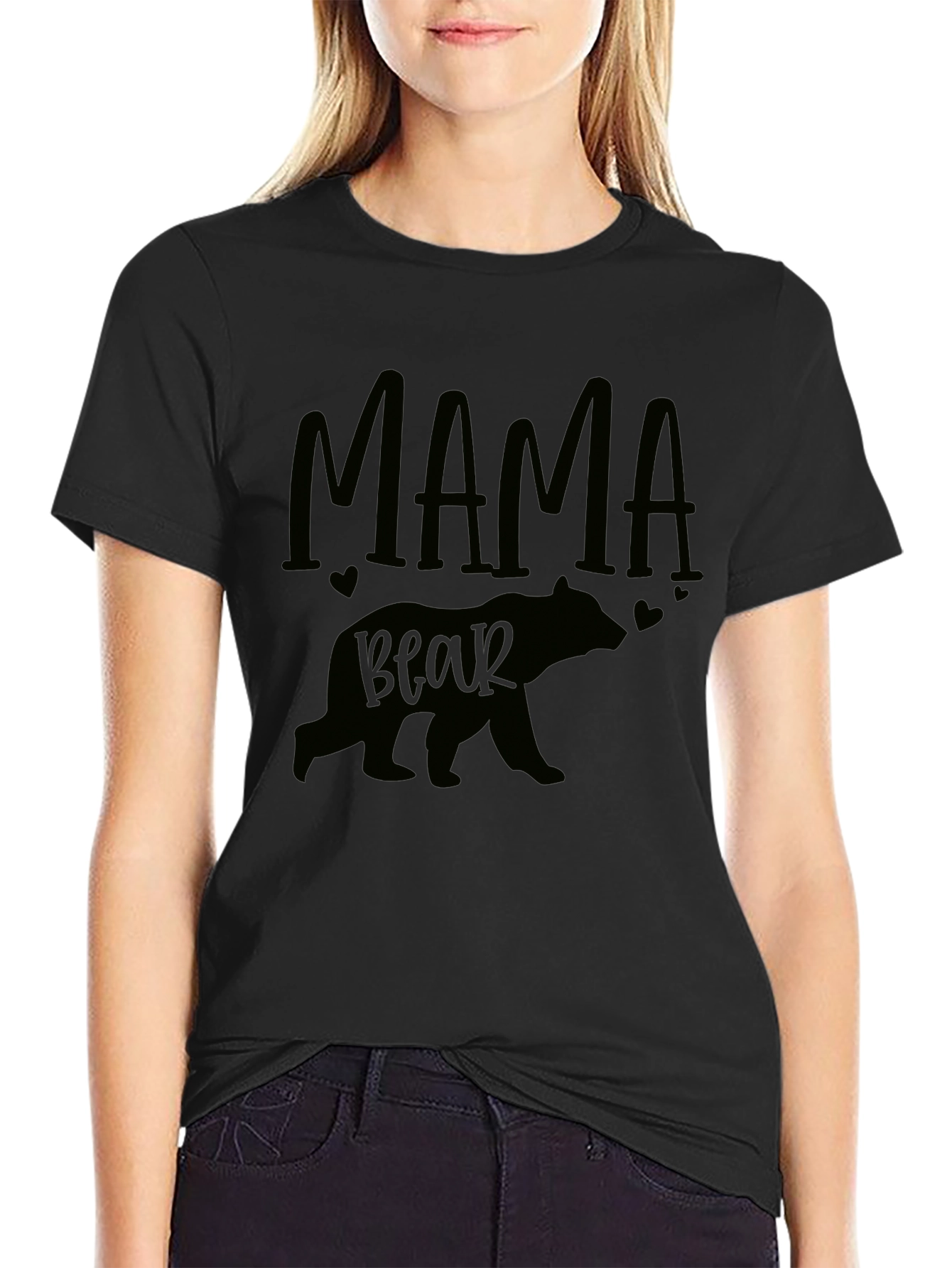 Mama Bear Graphic Tee - Stylish and Comfortable