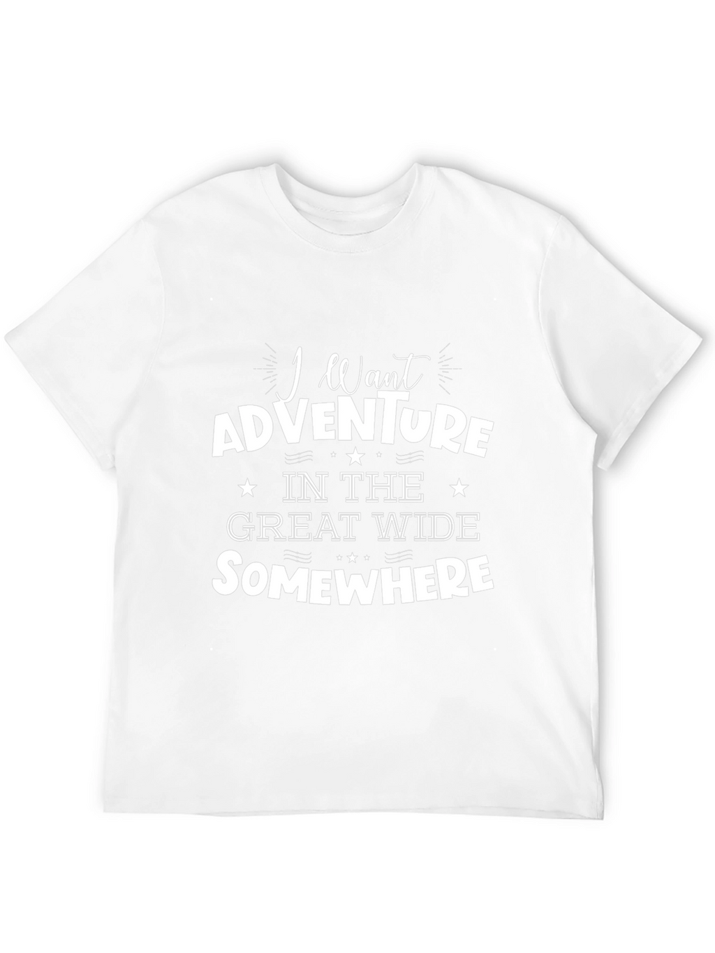 Adventure Seeker Black Graphic Tee