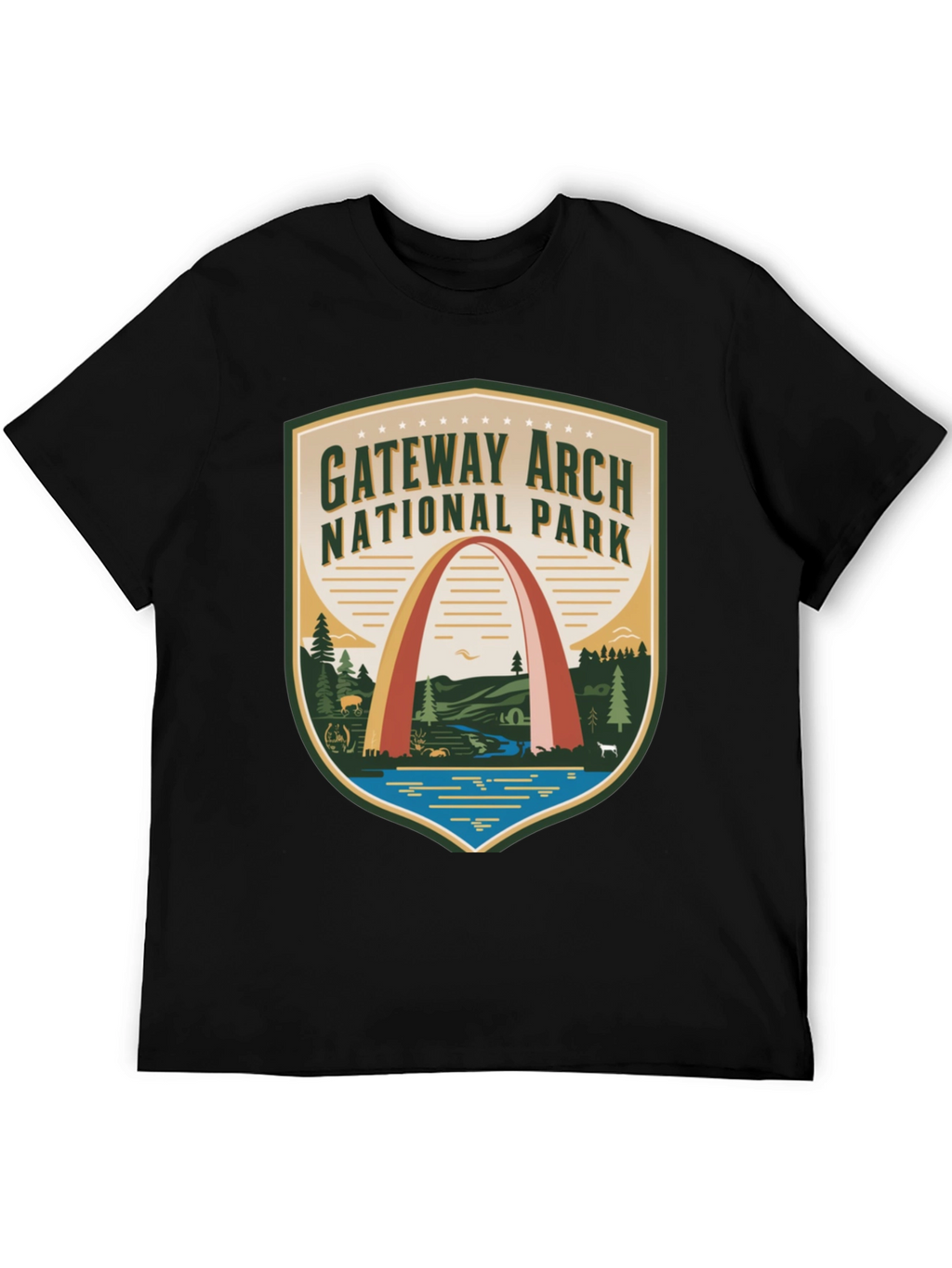 Gateway Arch National Park Graphic Tee