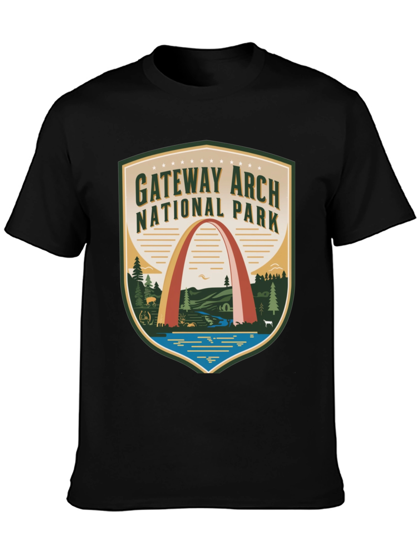 Gateway Arch National Park Graphic Tee