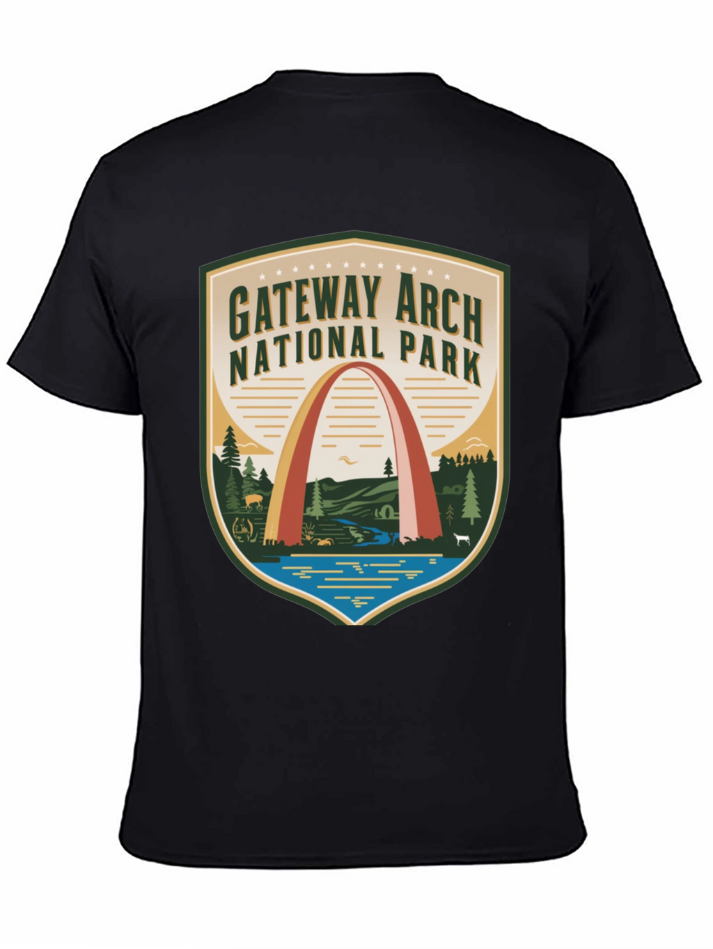 Gateway Arch National Park Graphic Tee
