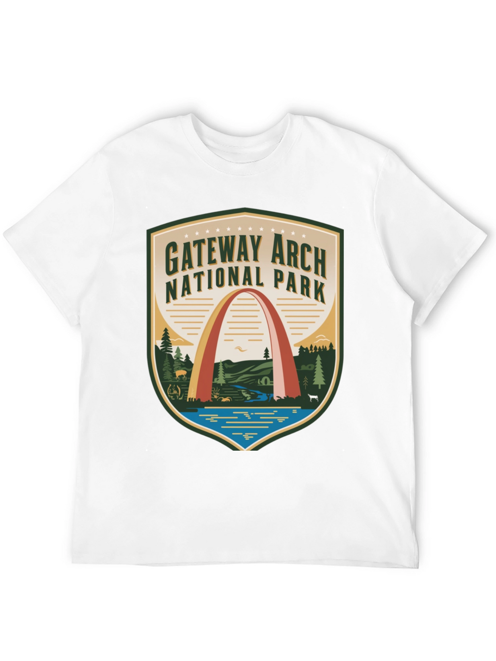 Gateway Arch National Park Graphic Tee