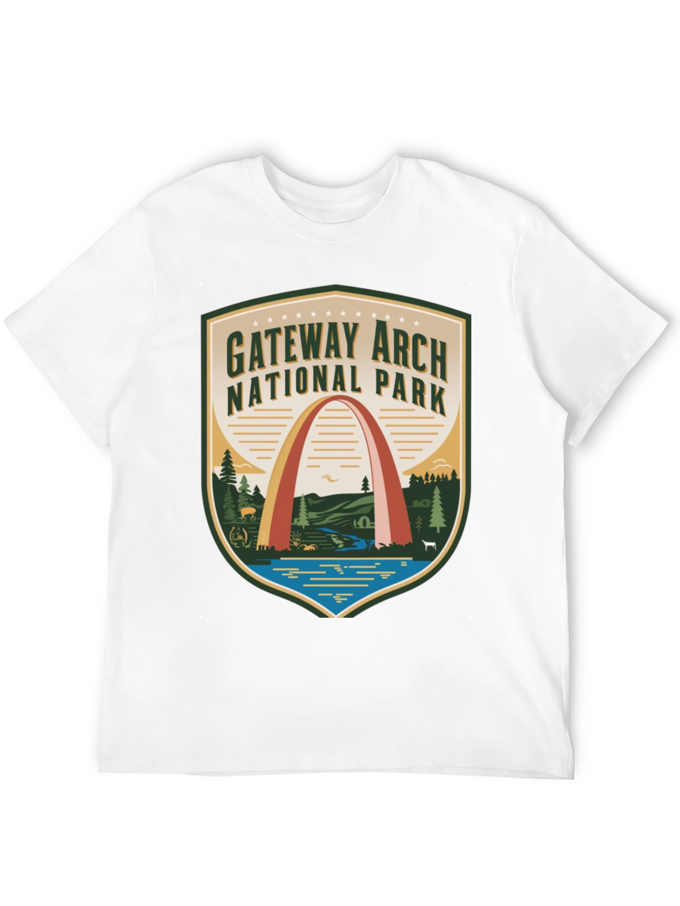 Gateway Arch National Park Graphic Tee