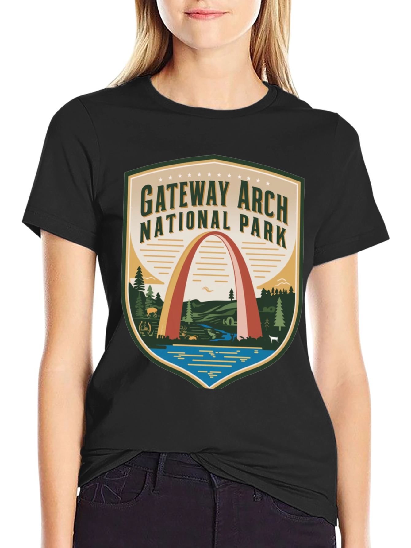 Gateway Arch National Park Graphic Tee