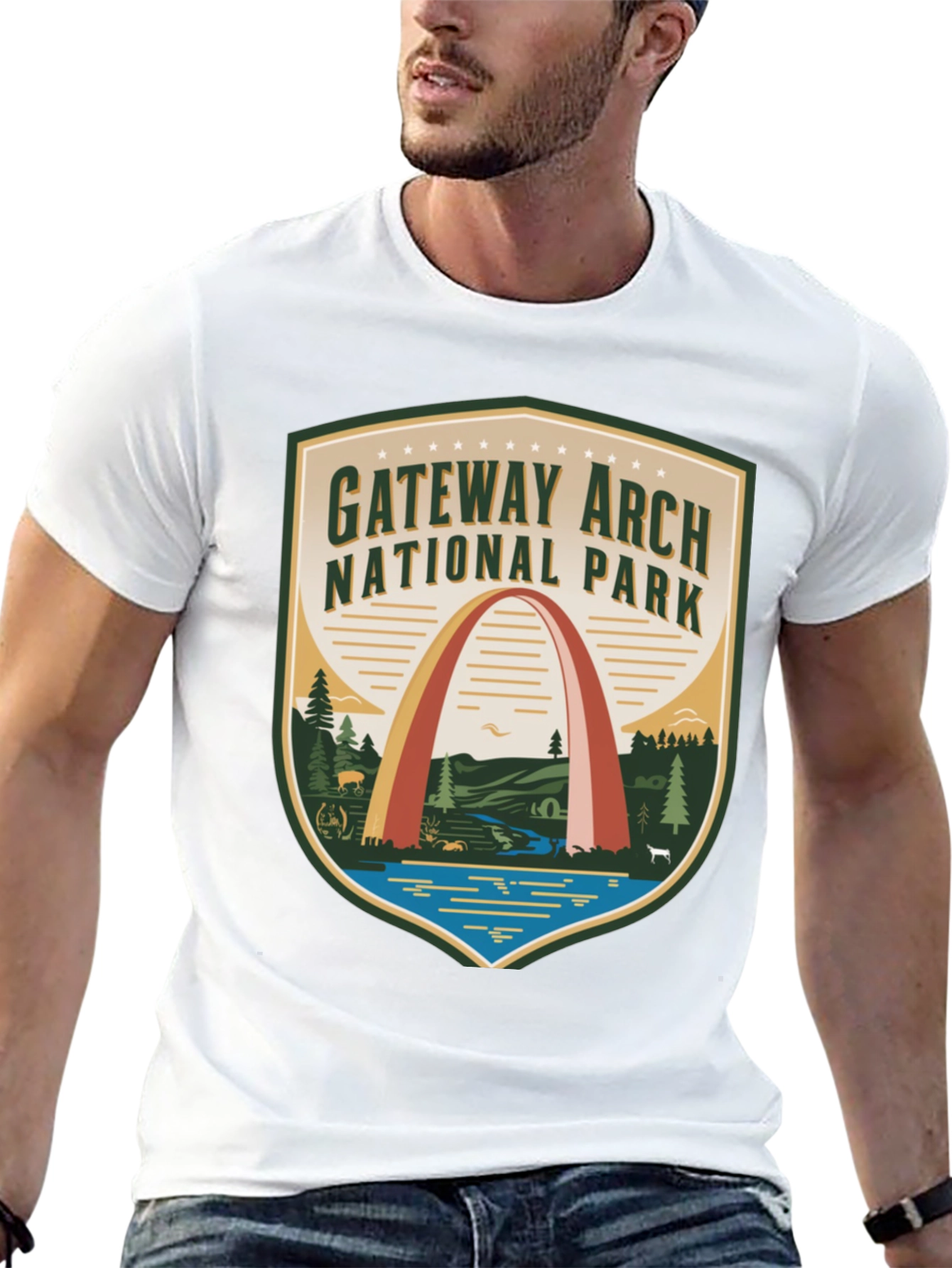 Gateway Arch National Park Graphic Tee