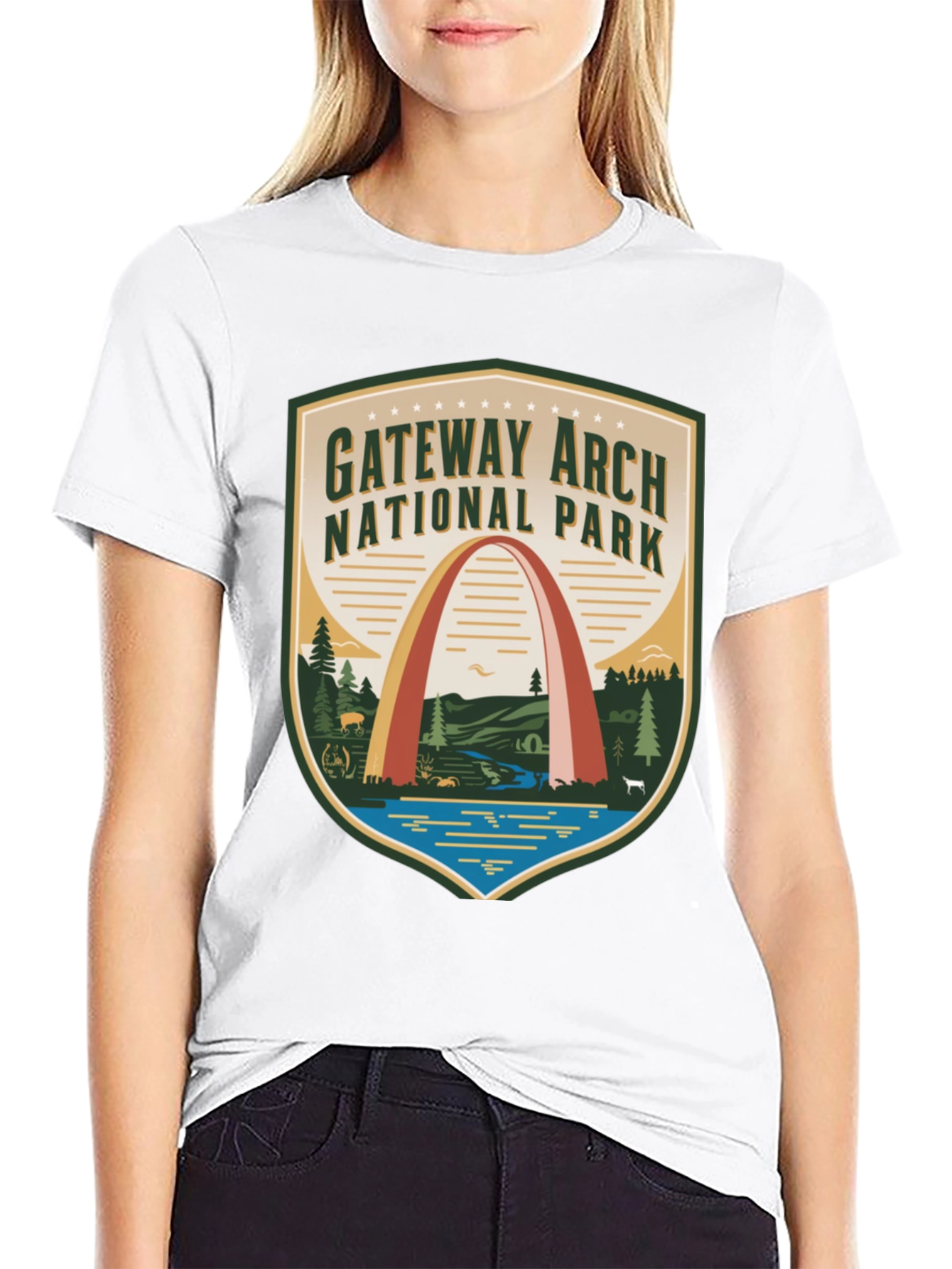 Gateway Arch National Park Graphic Tee