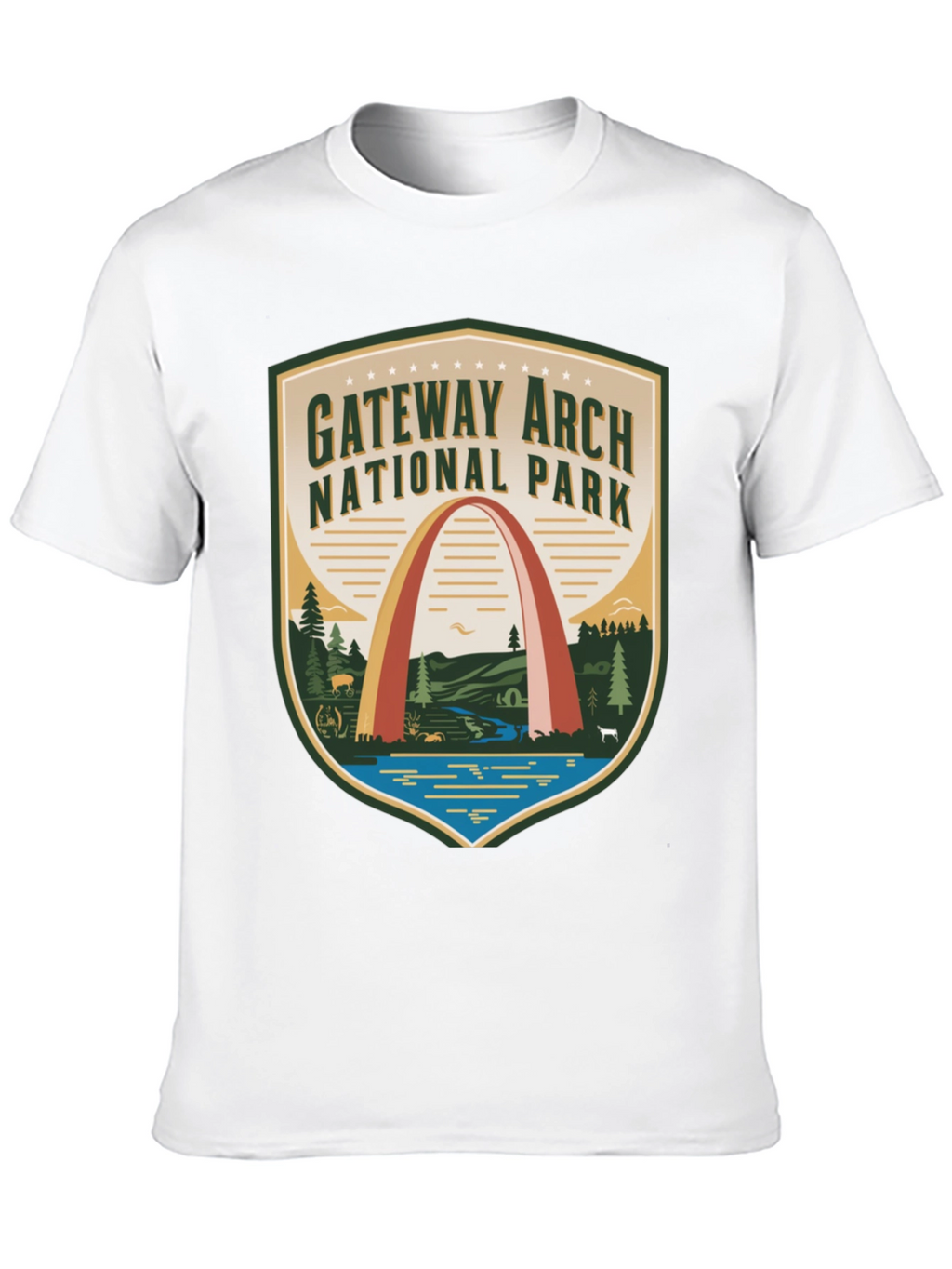 Gateway Arch National Park Graphic Tee