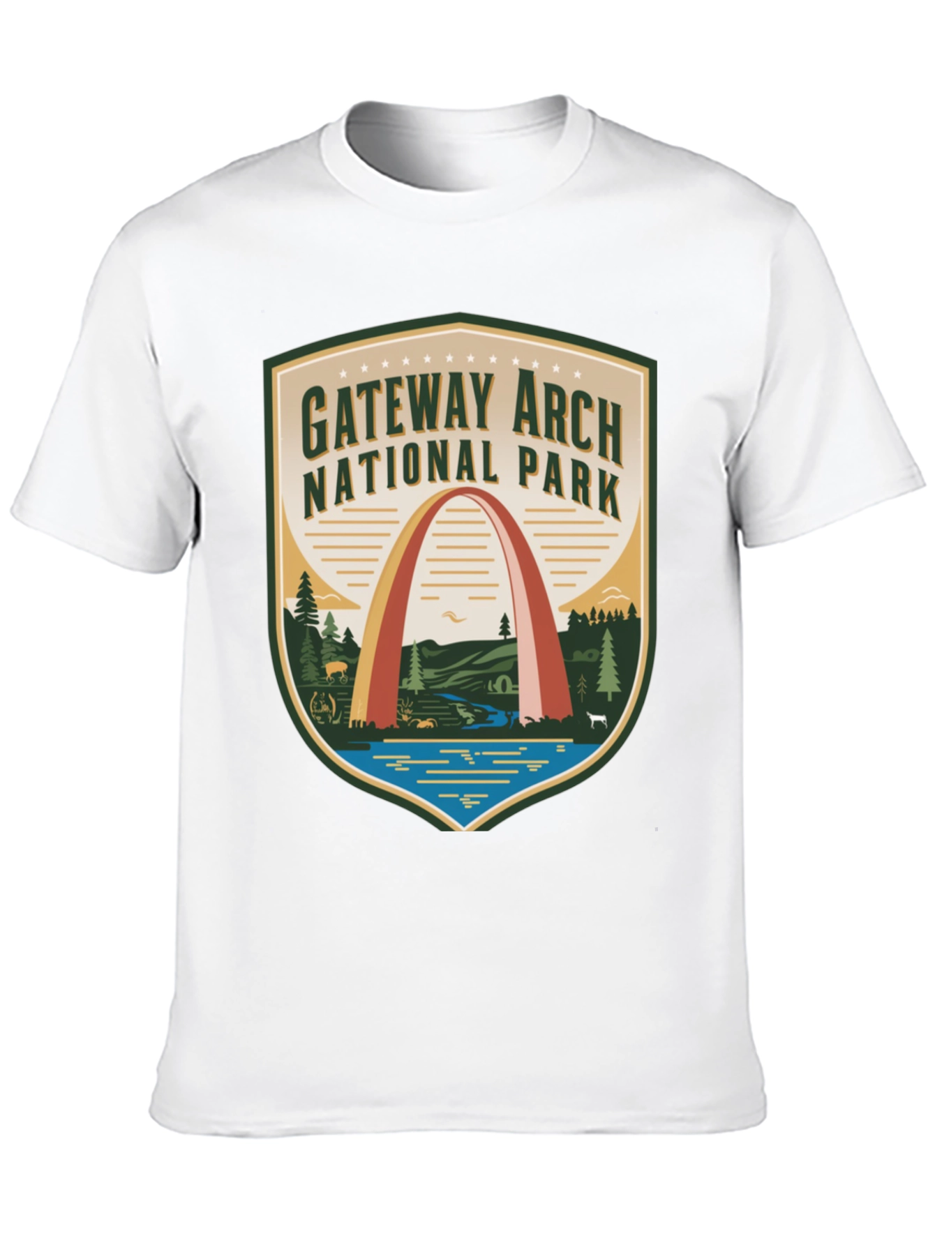 Gateway Arch National Park Graphic Tee