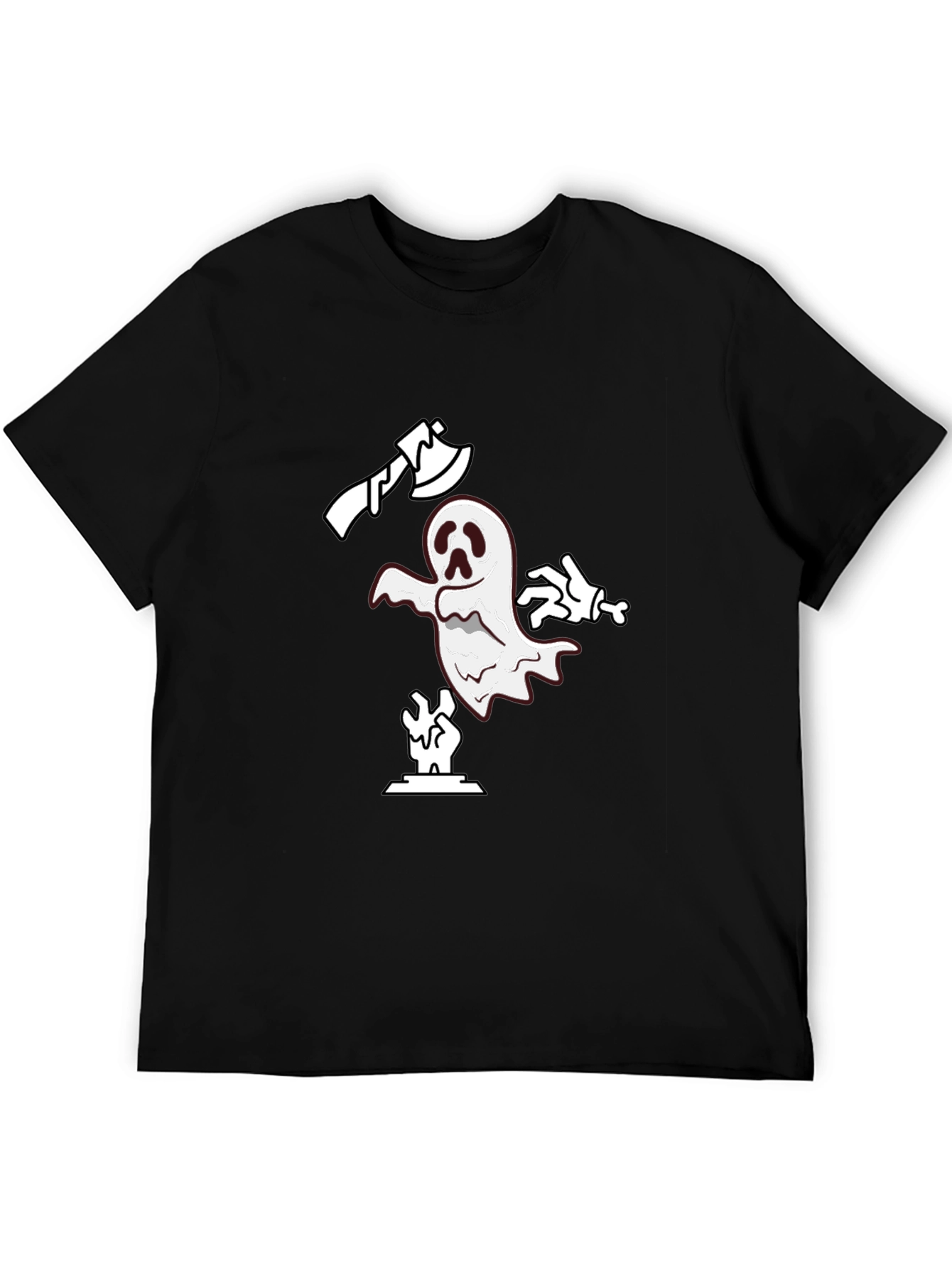 Ghost Axe T-Shirt - Spooky Season Tee