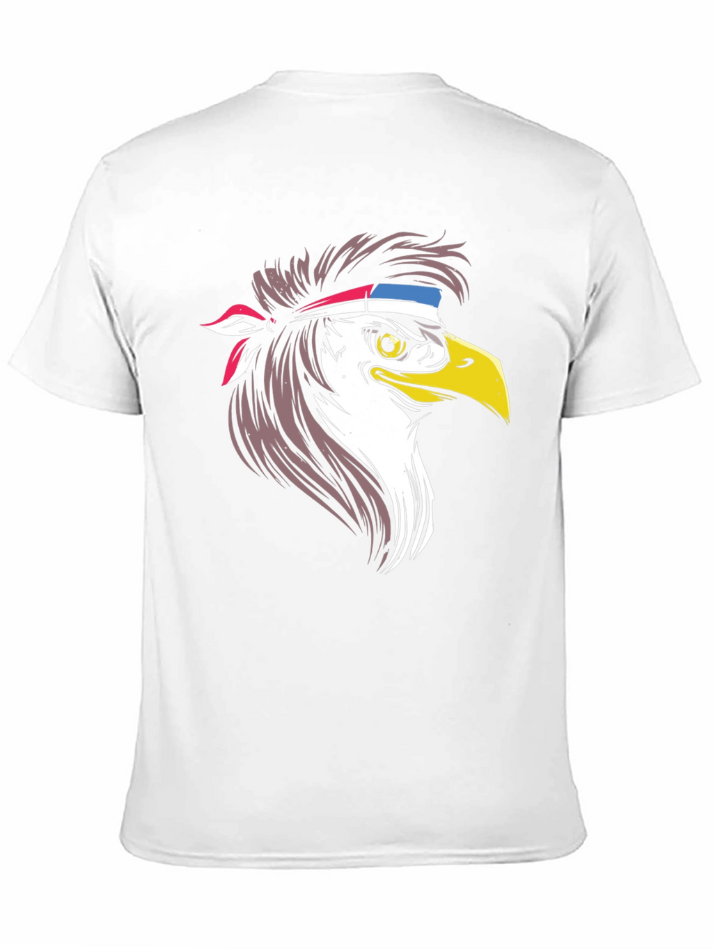 Patriotic Eagle Graphic T-Shirt