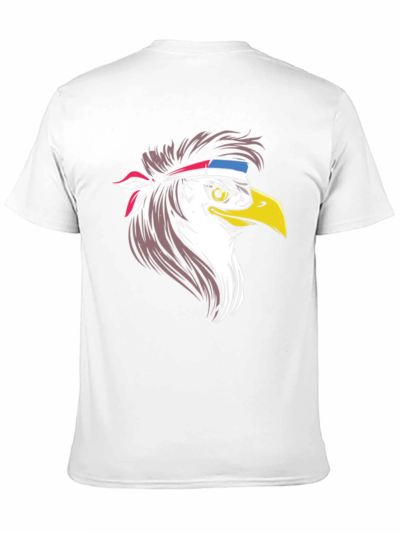 Patriotic Eagle Graphic T-Shirt