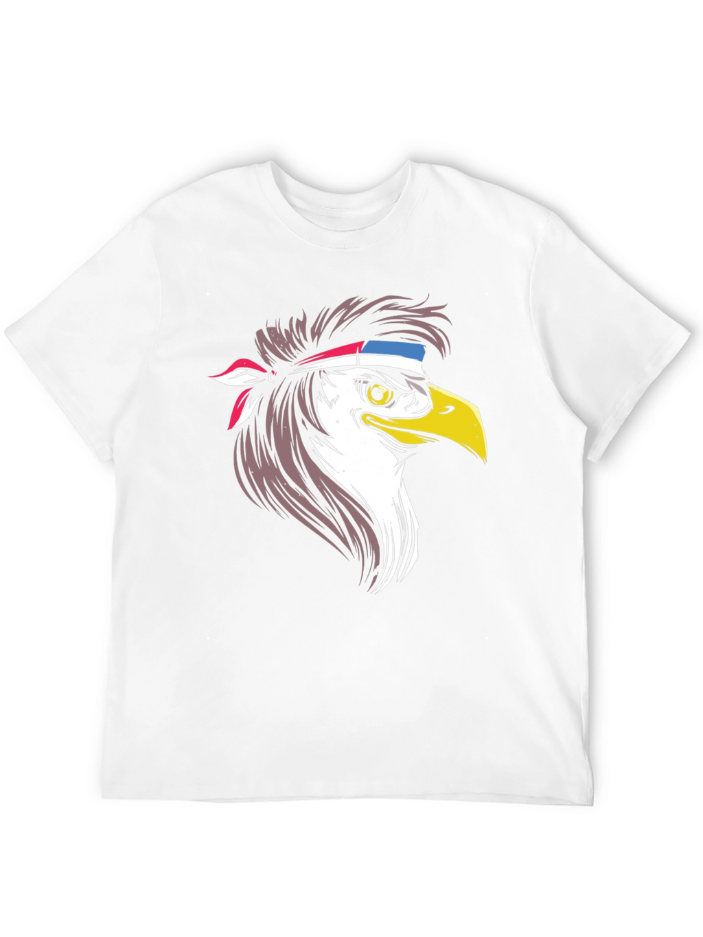 Patriotic Eagle Graphic T-Shirt