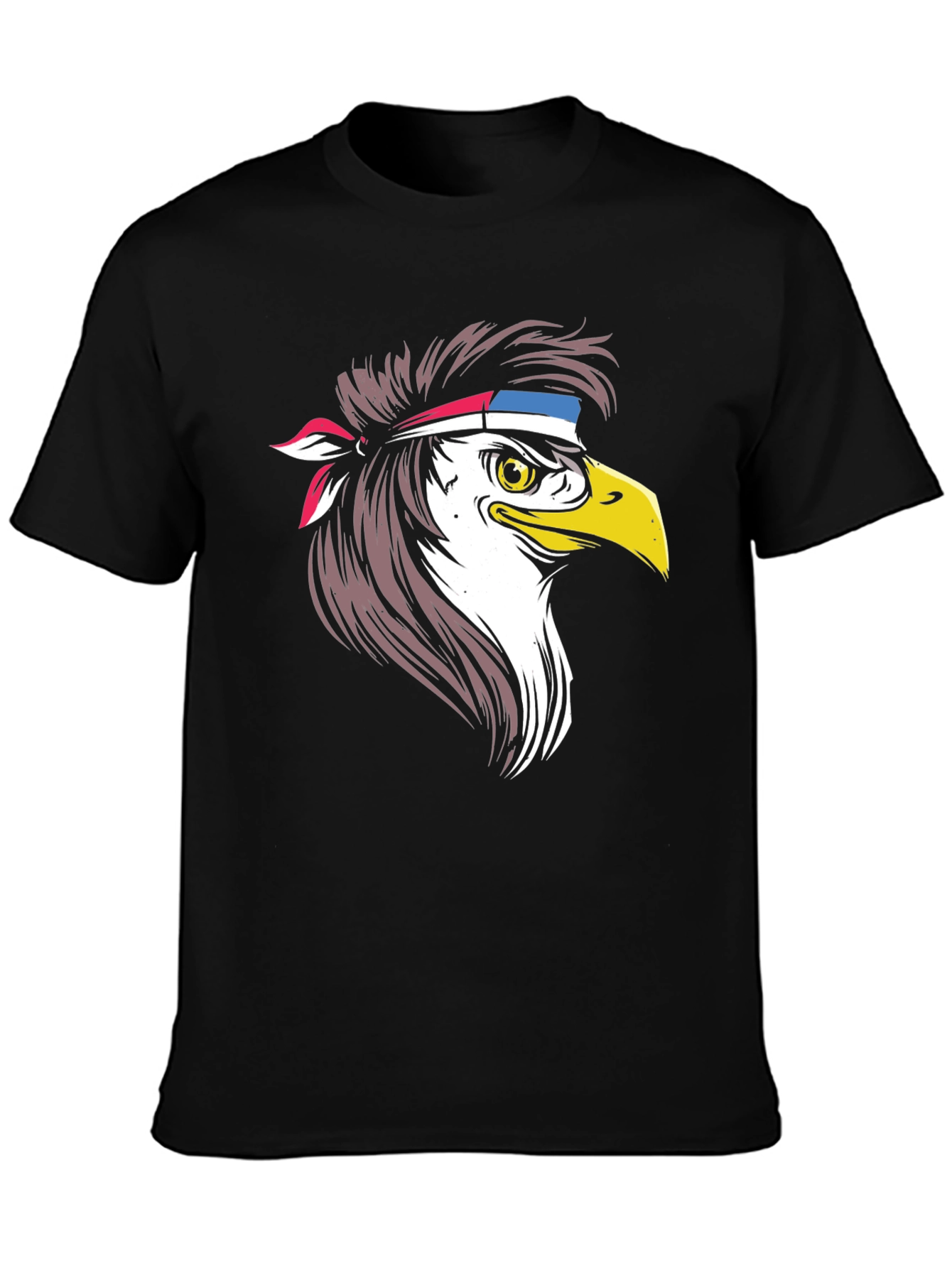 Patriotic Eagle Graphic T-Shirt