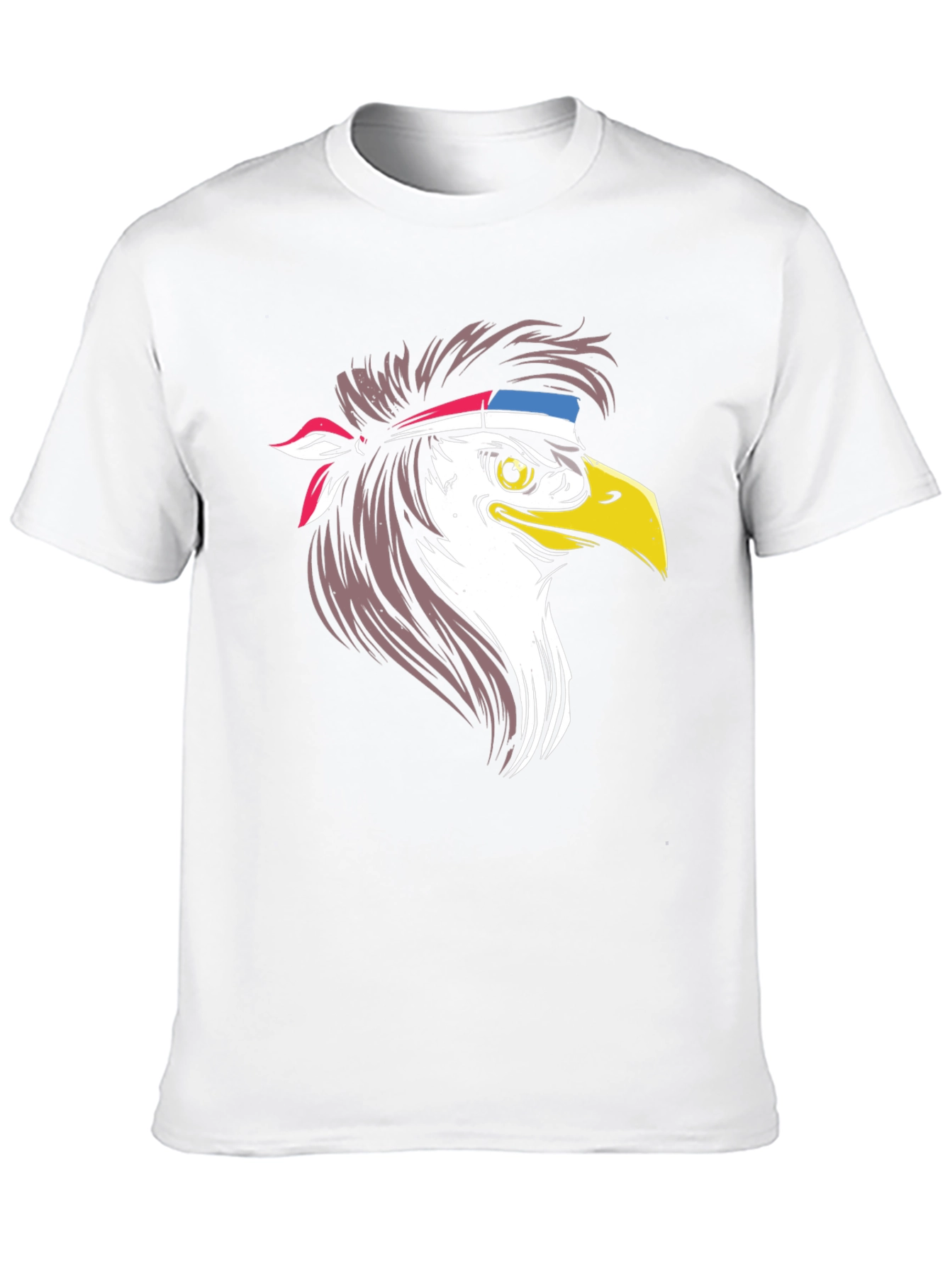 Patriotic Eagle Graphic T-Shirt
