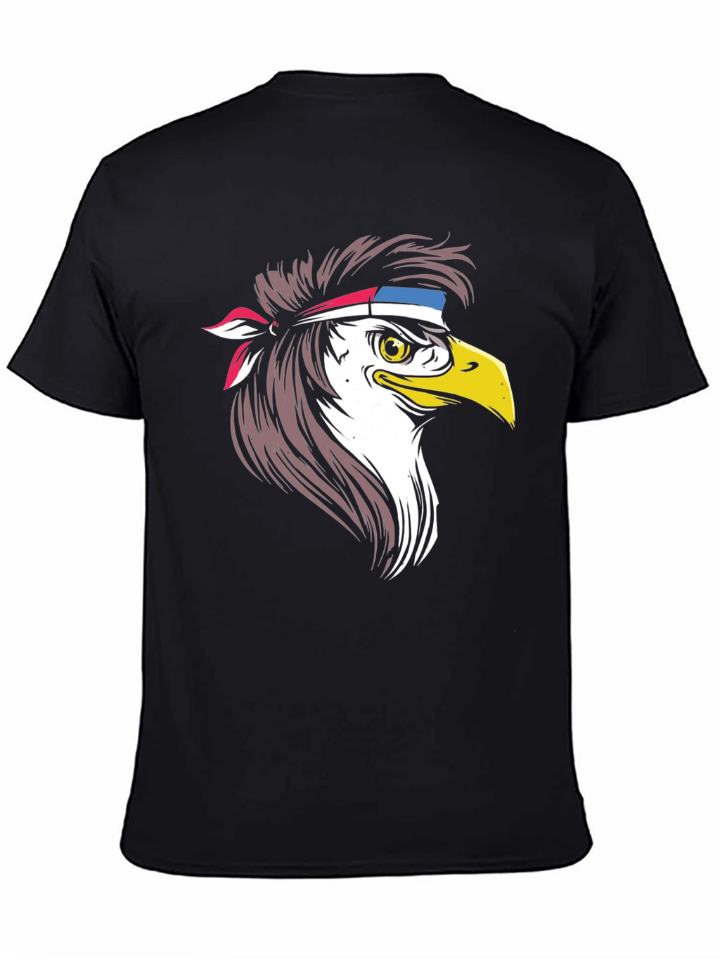 Patriotic Eagle Graphic T-Shirt