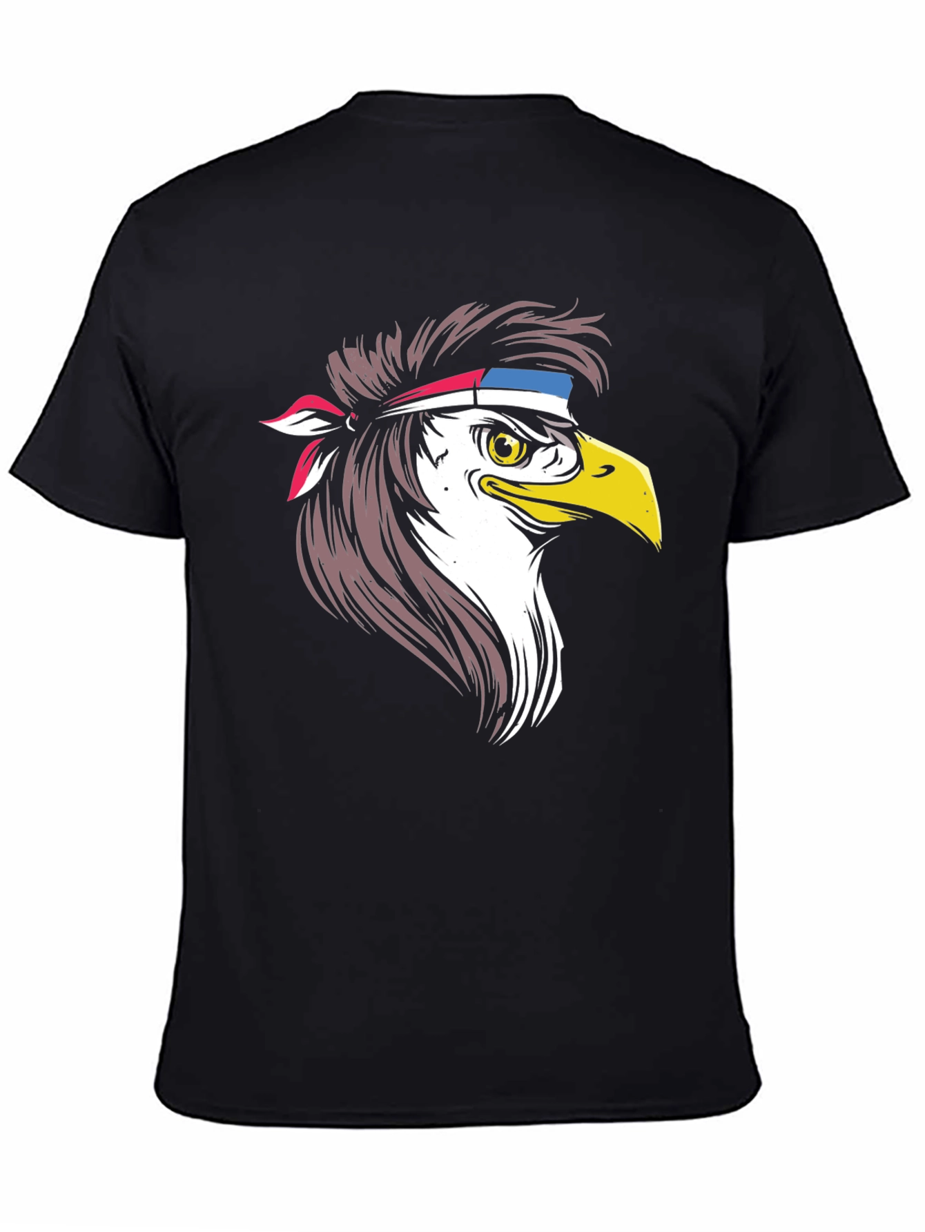 Patriotic Eagle Graphic T-Shirt