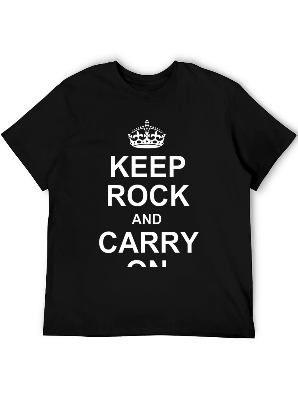 Keep Rock and Carry On Graphic Tee