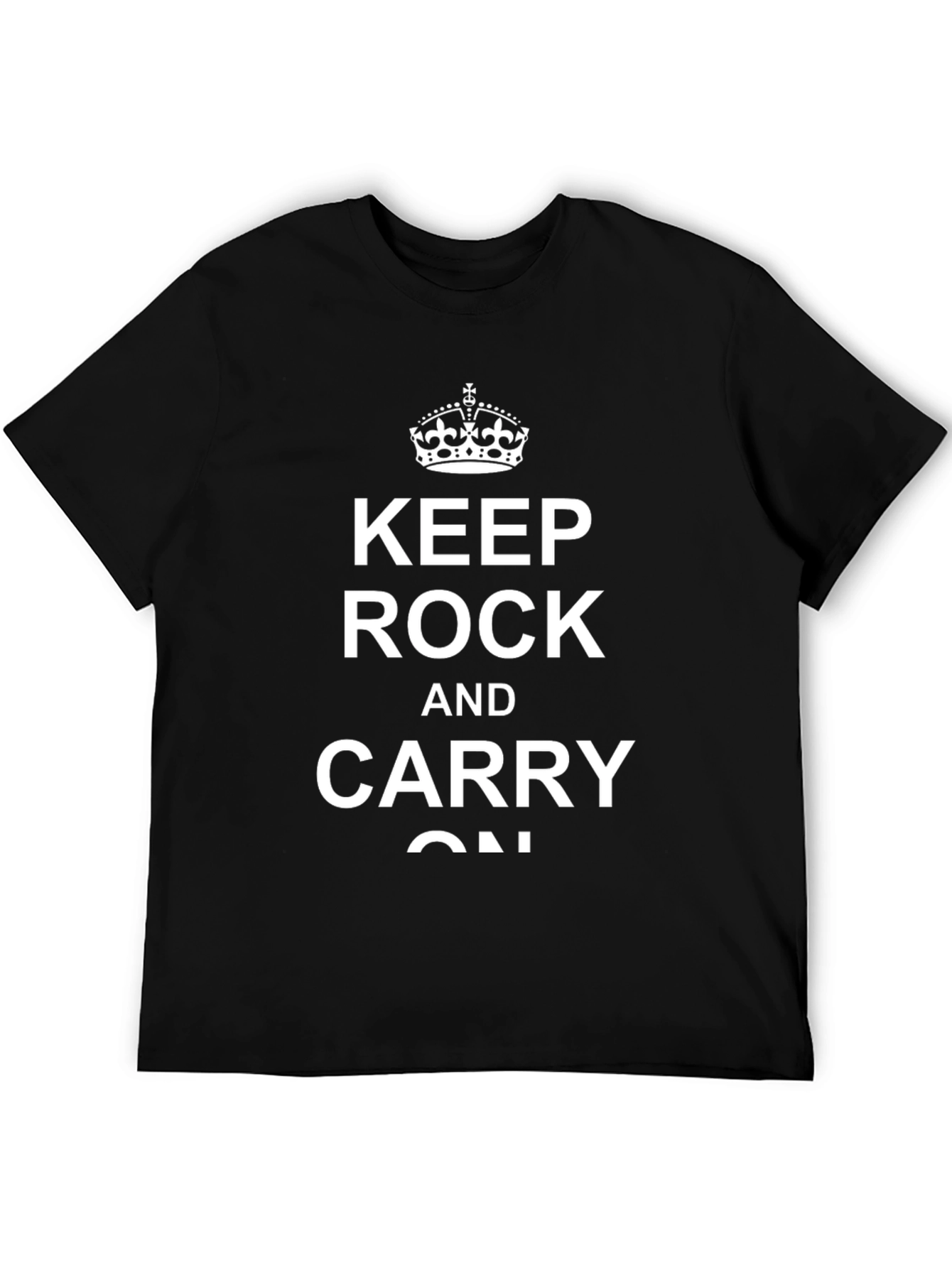 Keep Rock and Carry On Graphic Tee
