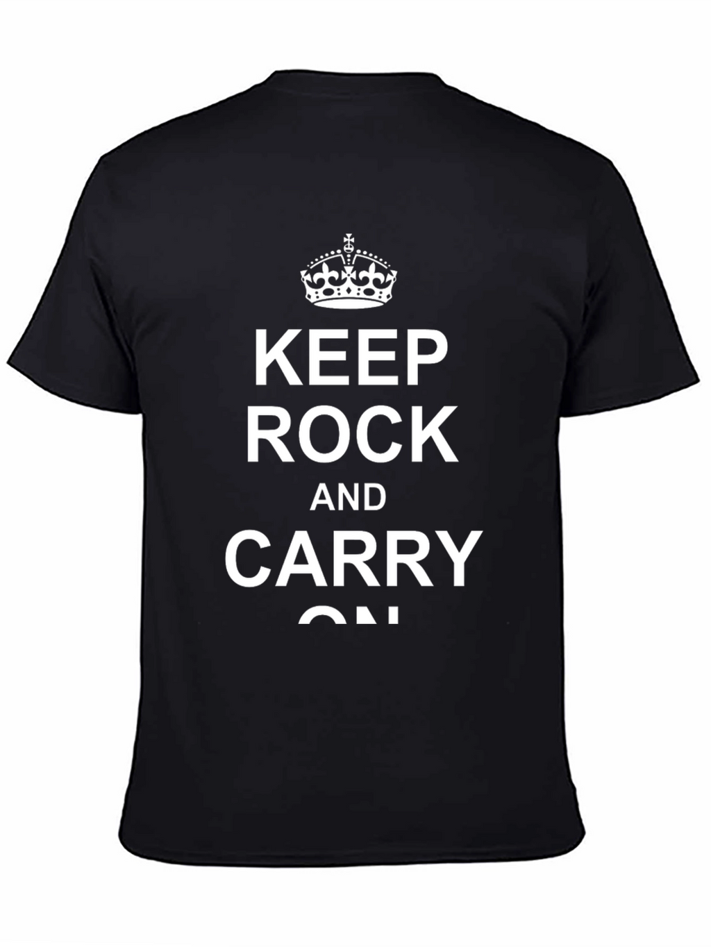Keep Rock and Carry On Graphic Tee