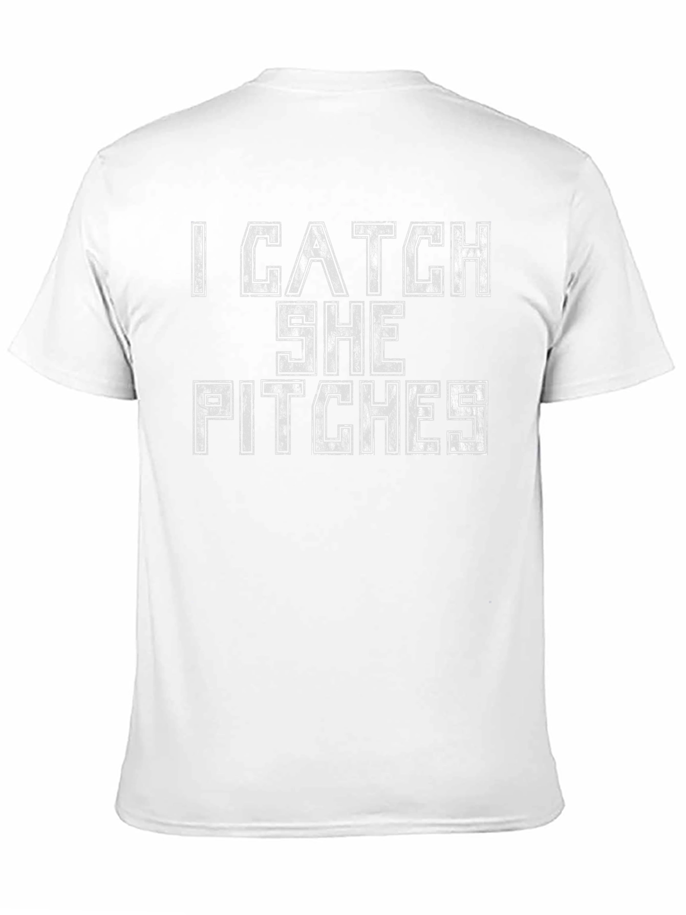 I Catch She Pitches Graphic T-Shirt