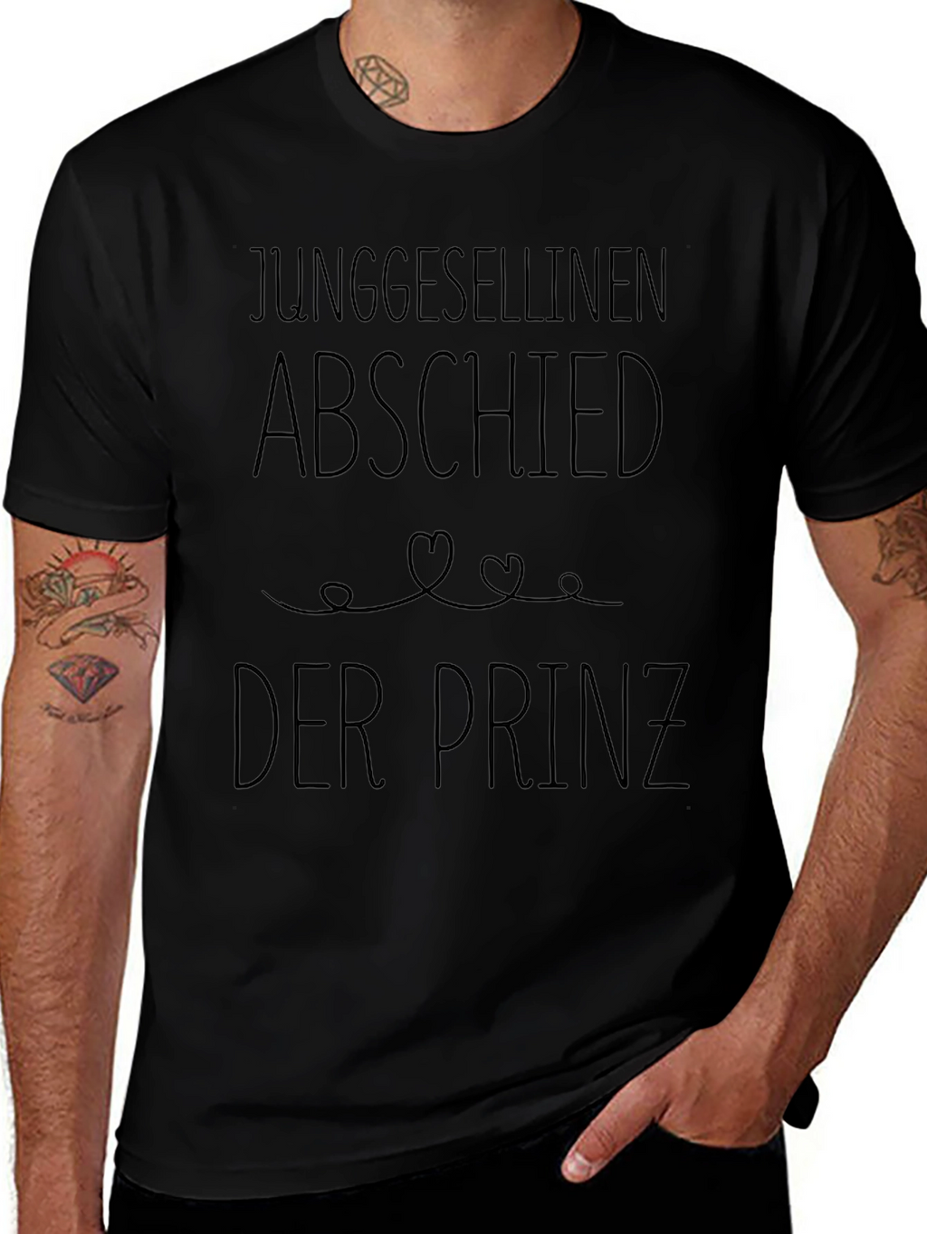 Bachelorette Der Prinz Black T-Shirt