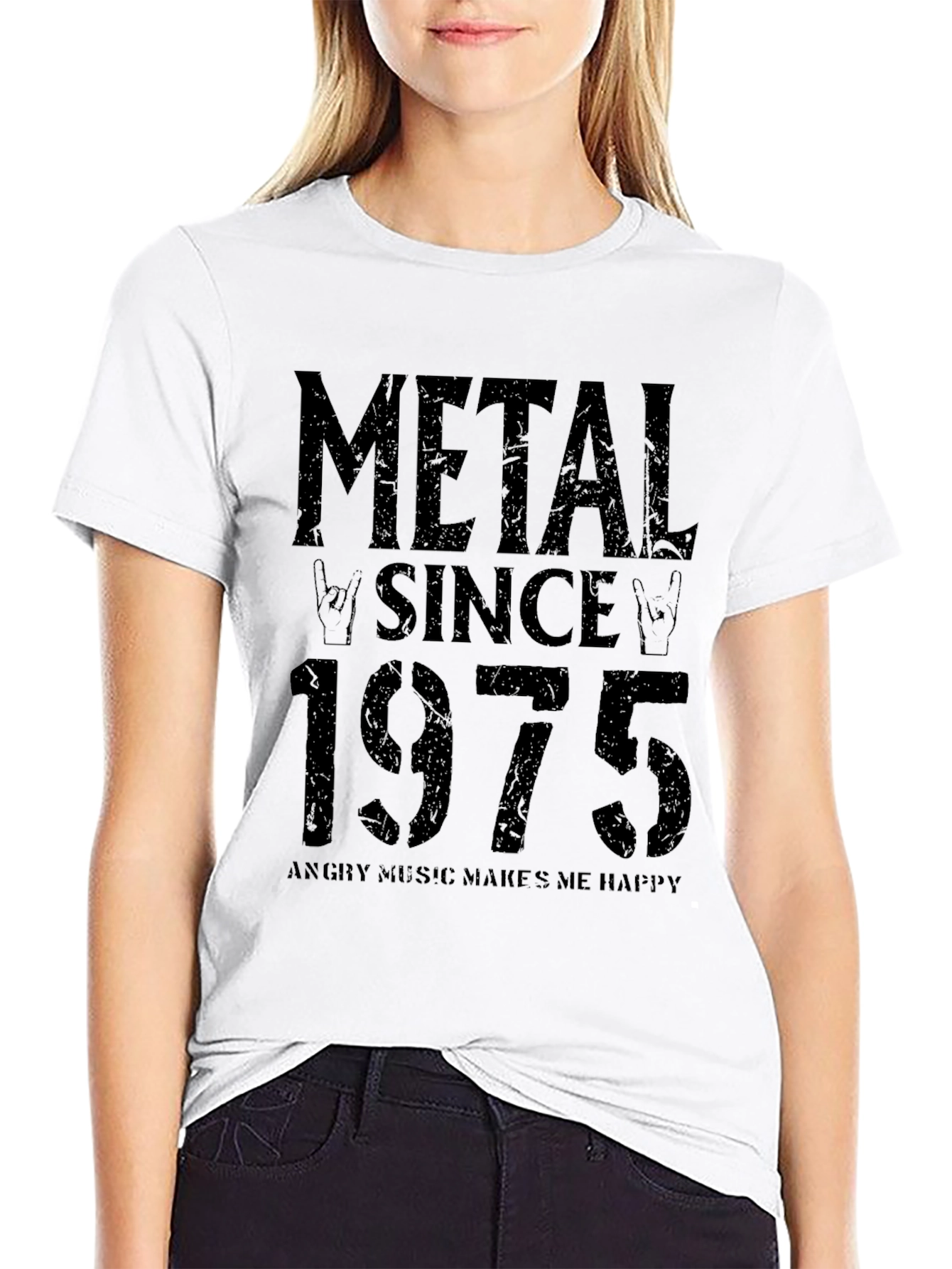 Metal Since 1975 Graphic T-Shirt