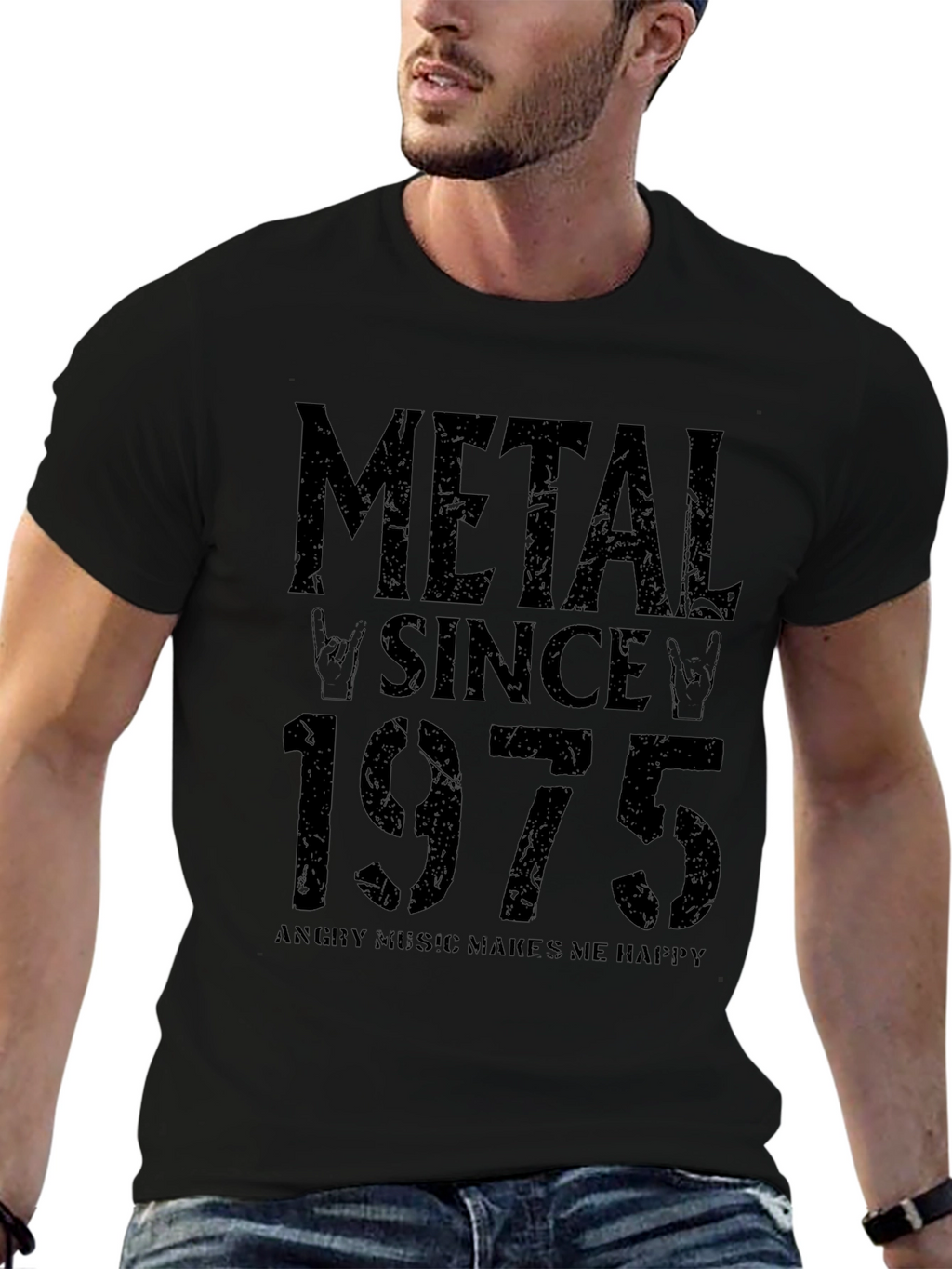 Metal Since 1975 Graphic T-Shirt