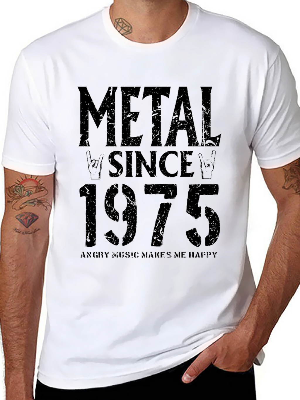 Metal Since 1975 Graphic T-Shirt